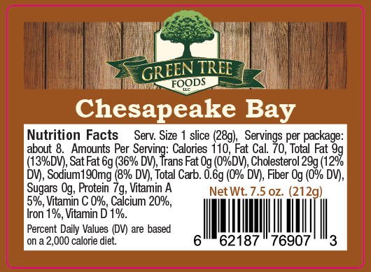 GREEN TREE CHESAPEAKE BAY CHEDDAR CHEESE