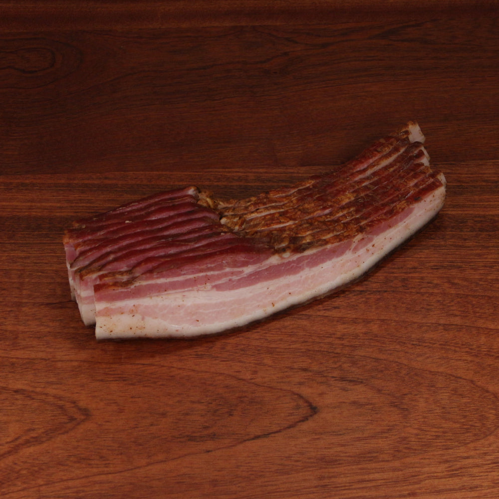 Thick Cut Rind-On Hickory Smoked Pork Bacon