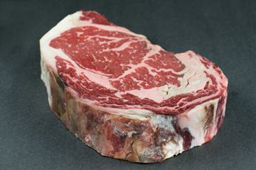 USDA Prime Dry-Aged Black Angus Ribeye Steak