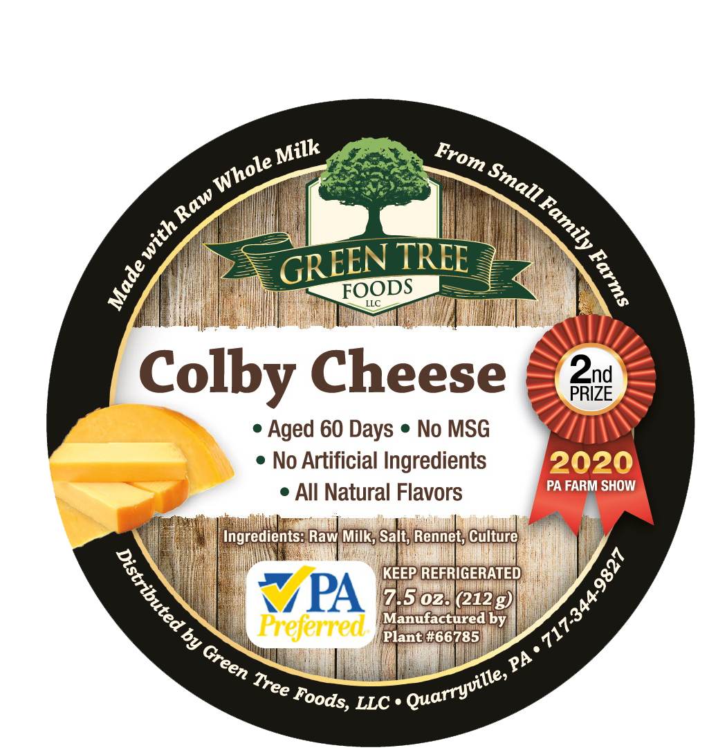 
                  
                    GREEN TREE COLBY CHEESE
                  
                